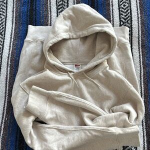 J Crew Hooded Sweatshirt Mens L